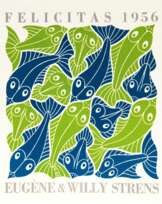 Konvolut: Eugène & Willy Strens Felicitas 1953 – 1956