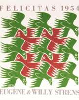 Konvolut: Eugène & Willy Strens Felicitas 1953 – 1956