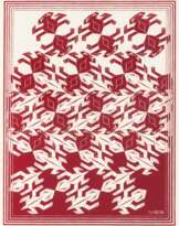 Regelmatige vlakverdeling V & VI und andere Holzschnitte