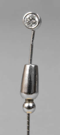 Reversnadel mit Brillant von ca. 0,33 ct - Foto 1