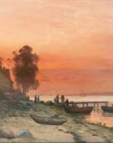 Abend am Strand von Hellebaek