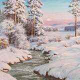 Paul Weimann. Fluss im Winter - photo 1