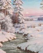 Paul Weimann. Fluss im Winter