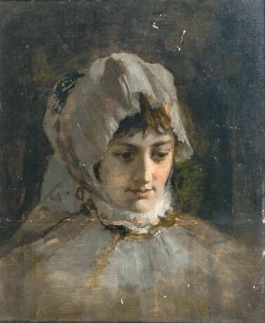 Friedrich August von Kaulbach. Portrait der Malerin Marie Weber - photo 1