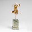 Chryselephantin-Figur 'Danseuse aux cymbales' - Archives des enchères
