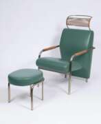 Andrea Branzi. Designklassiker 'Niccola Chair mit Ottoman' für Zanotta