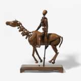 Bewegungsmodell eines Pferdes mit Reiter - photo 1