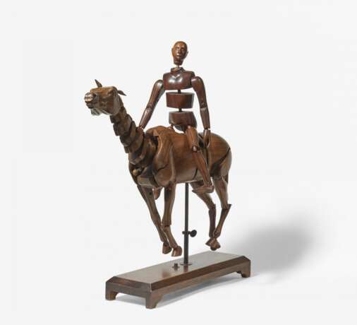 Bewegungsmodell eines Pferdes mit Reiter - photo 2