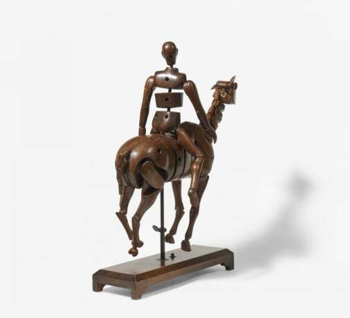 Bewegungsmodell eines Pferdes mit Reiter - Foto 4