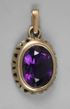 Anhänger mit Amethyst - Foto 1