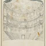 Antonio Beduzzi. Entwurf für den Zuschauerraum eines kaiserlichen Theaters - photo 1