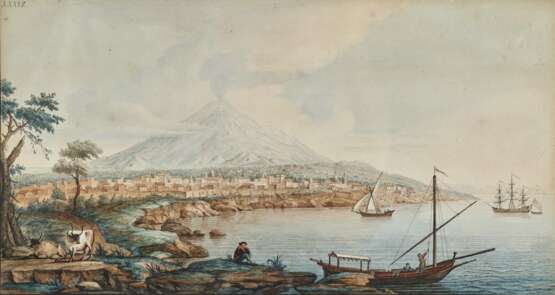 Pietro Fabris. Blick auf Capri - Blick auf Ischia, u. a. - фото 2