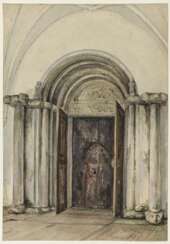 Das Portal der Klosterkirche Frauenwörth 