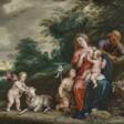 Die Heilige Familie mit dem Johannesknaben und Engeln - Archives des enchères