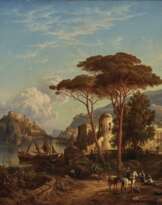 Blick auf Ischia mit dem Castello Aragonese