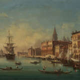 Monogrammist T. F.. Venedig - Blick zum Bacino di San Marco - Foto 1