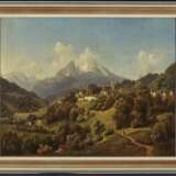 Julius Lange. Blick auf Berchtesgaden und den Watzmann  - Foto 2