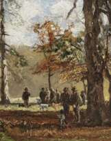 Jagdszene bei Dachau