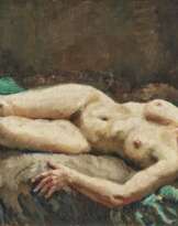 Liegender weiblicher Akt 