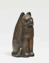 Katze sitzend