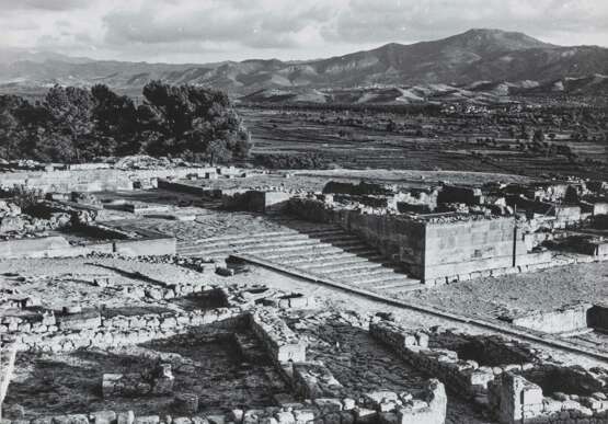Herbert List. Minoischer Palast Phaistos. Küstenpartie. Hochebene, Kreta. - photo 1