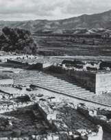 Minoischer Palast Phaistos. Küstenpartie. Hochebene, Kreta.