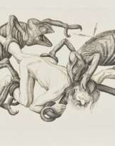 Nach dem Sturm. (1910) Neckerei (1912). Auf Freiersfüßen (1914). Bogenschütze II (1918). Ruhm (1919) 