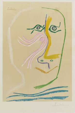 Pablo Picasso. Hommage à René Char. 1969 - фото 1
