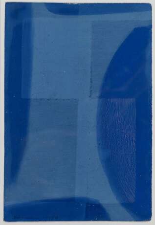 Max Ackermann. Blaue Komposition (An die Freude). 1959 - Foto 1