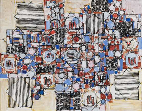 Natalia Dumitresco. Composition abstracte. 1989 - фото 1