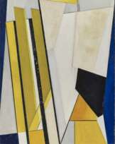 Geometrische Komposition in Gelb. 1971