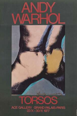 Andy Warhol. Torsos. 1977 - фото 1