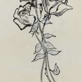 Andy Warhol. Three Roses. Ca. 1954 - фото 1