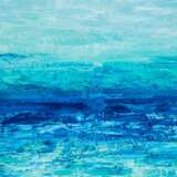 OCEAN BREEZE textural acrylic abstraction Холст на подрамнике Акриловые краски Абстрактный экспрессионизм 2020 г. - фото 1