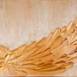 GOLDEN WINGS textural acrylic abstraction - One click purchase