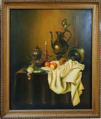 Fruit and silverware 1646