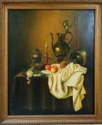 Виллем Клас Хеда. Fruit and silverware 1646