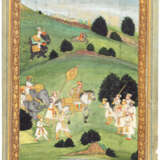 THE MUGHAL EMPEROR AKBAR ON A HUNTING EXPEDITION - Foto 1