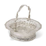 Archambo, Peter. A GEORGE II SILVER BASKET - photo 1