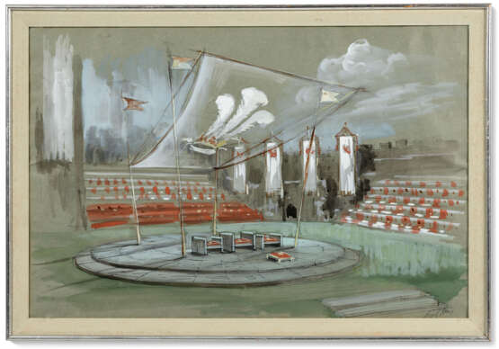 Toms, Carl. THE DESIGN FOR THE INVESTITURE OF H.R.H. THE PRINCE OF WALES, 1969: Carl Toms O.B.E. (1927-1999) - Foto 1