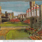 Toms, Carl. THE DESIGN FOR THE INVESTITURE OF H.R.H. THE PRINCE OF WALES, 1969: Carl Toms O.B.E. (1927-1999) - Foto 3