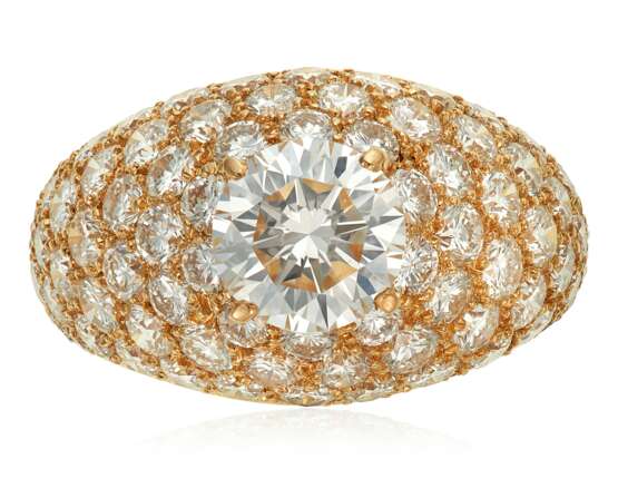 Cartier. CARTIER DIAMOND RING WITH GIA REPORT - photo 1