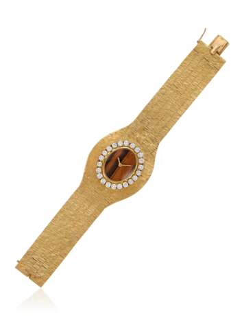 SPRITZER AND FUHRMANN DIAMOND AND TIGER'S -EYE WATCH - photo 2