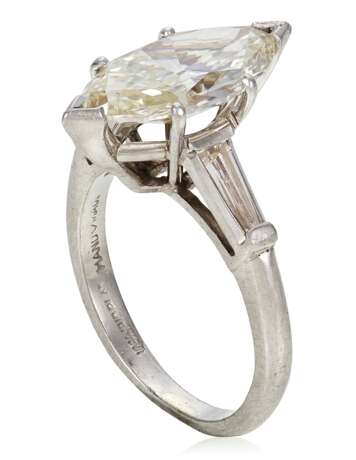 MARQUISE DIAMOND RING WITH GIA REPORT - photo 2
