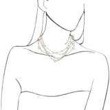 House of Taylor. HOUSE OF TAYLOR CULTURED PEARL AND DIAMOND NECKLACE - photo 4