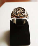 Ringe. Серебряное мужское кольцо