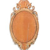 A VICTORIAN GILTWOOD AND GILT-COMPOSITION OVAL MIRROR - фото 2