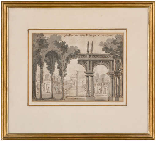 Galliari, Gaspare. A WEDDING PRESENT FROM TOM PARR: Gaspare Galliari (1761-1823) - photo 2