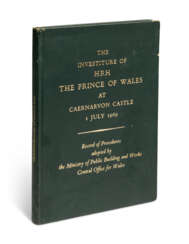 The Investiture of H.R.H. the Prince of Wales The Record of Procedures for the Investiture Ceremony, 1969sold not subject to returnThe Investiture of HRH The Prince of Wales at Caernarvon Castle, 1 July 1969, Record of Procedures adopted by the Ministry o