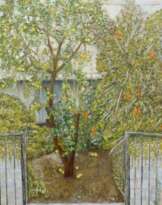 Палисадник с лимонным деревом.Иерусалим Палисадник с лимонным деревом.Иерусалим